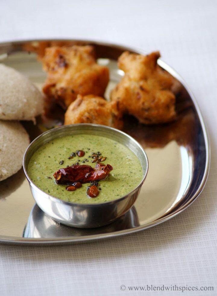 Kothimeera Palli Pachadi South Indian Peanut Coriander Chutney Recipe