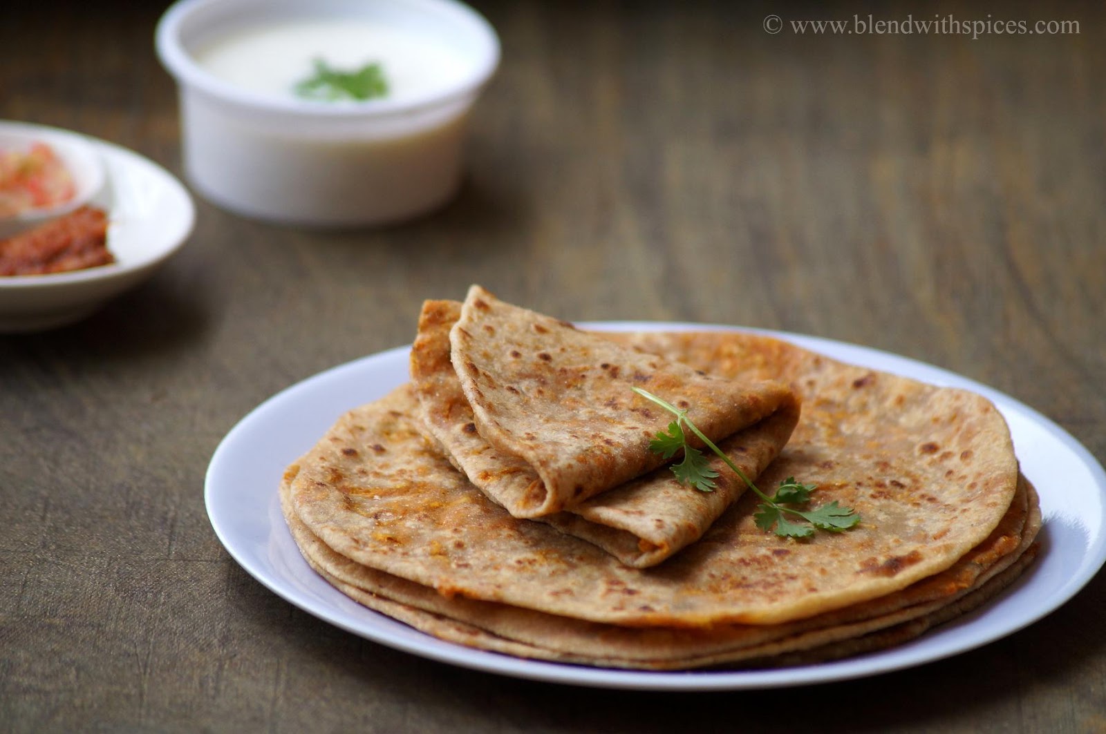 Carrot Paratha Recipe - Stuffed Carrot Paratha Recipe - Step by Step ...