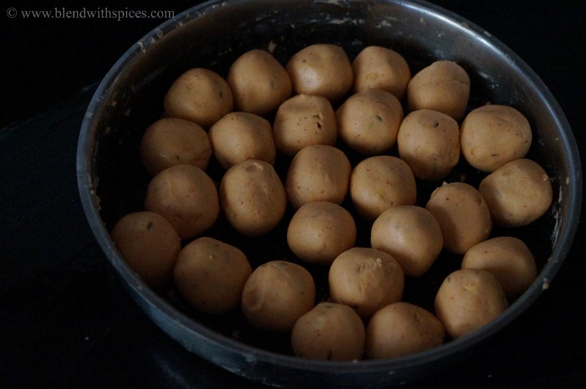 making of a Andhra snack