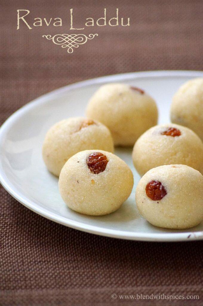 Rava Ladoo Recipe with Condensed Milk Indian Milkmaid Recipes