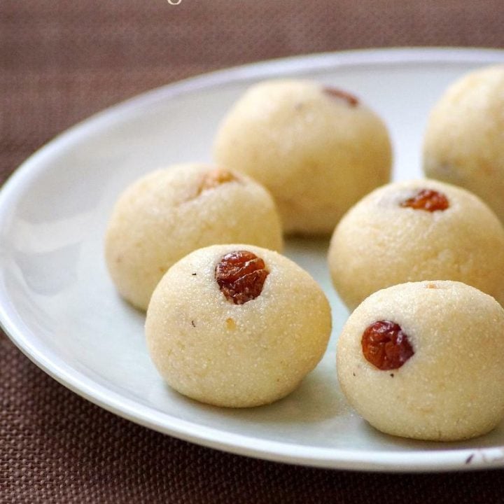 Rava Ladoo Recipe with Condensed Milk Indian Milkmaid Recipes