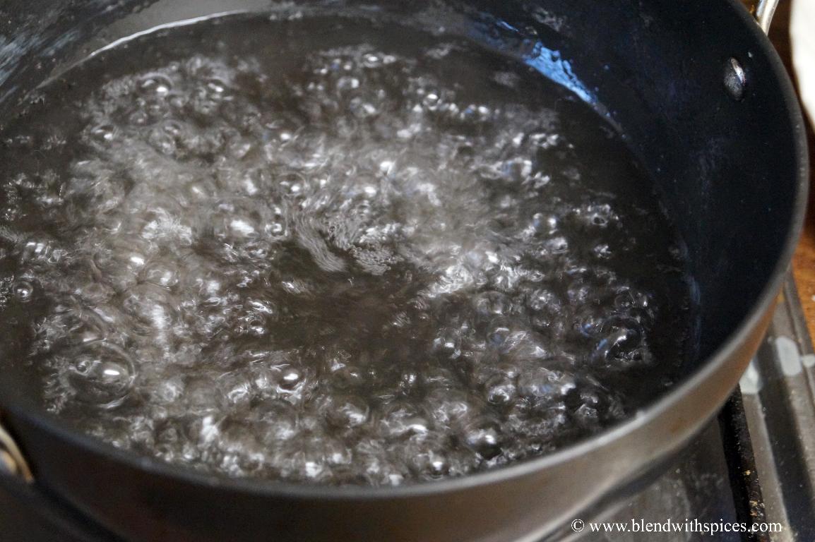 making sugar syrup for hyderabadi double ka meetha