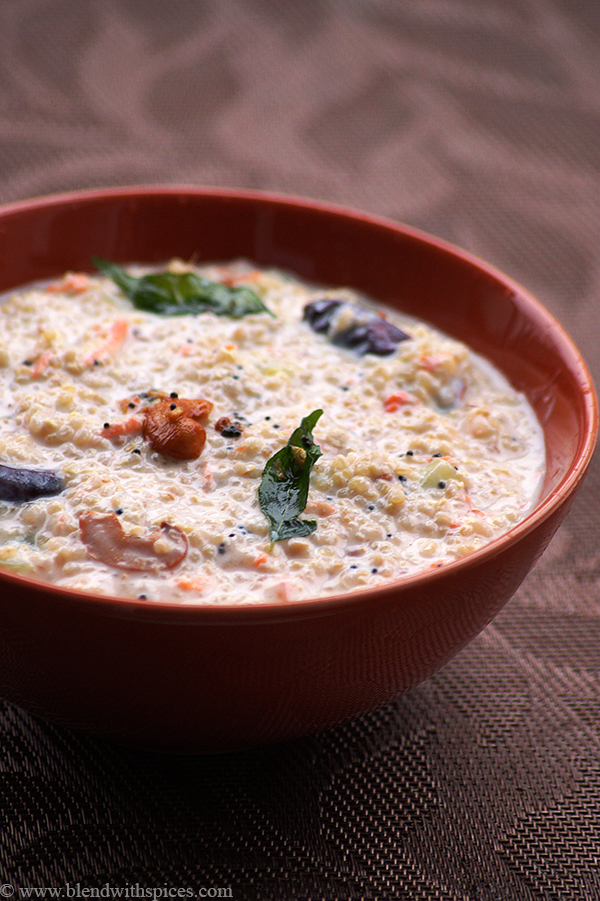 quinoa Indian recipes vegetarian, how to make quinoa recipes Indian, Curd quinoa recipe with video