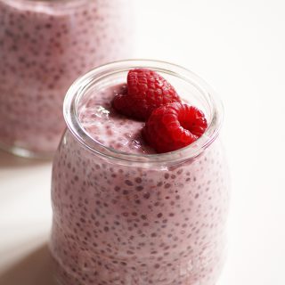 5 Ingredient Raspberry Chia Pudding Recipe - Easy Grab & Go Breakfast