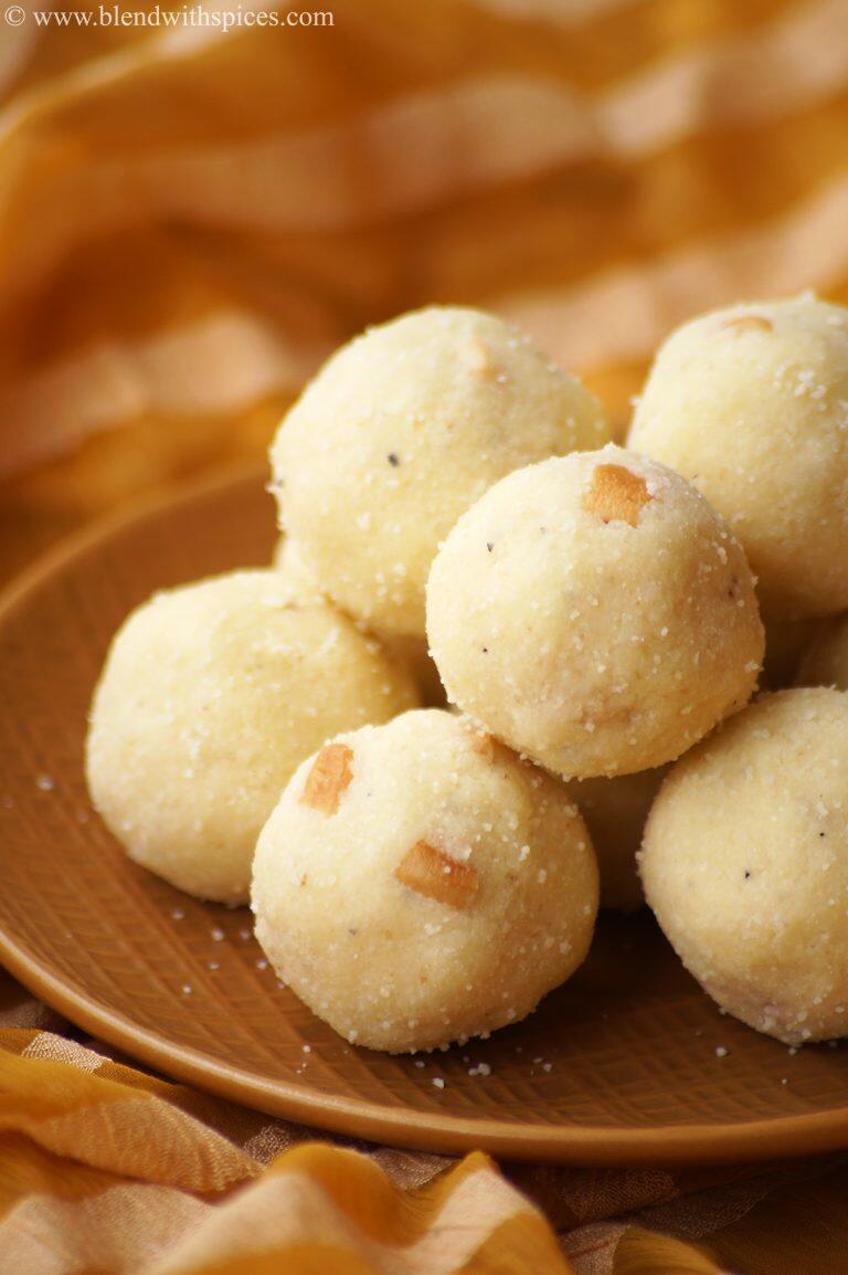 Rava Khoya Laddu Recipe How to Make Easy Sooji Mawa Ladoo Recipe