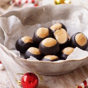 Buckeyes Recipe - Easy Peanut Butter Buckeyes for Christmas