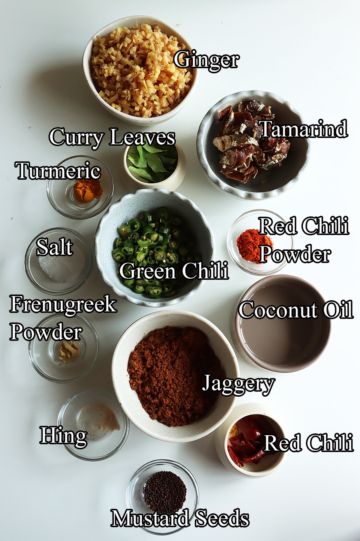 ingredients needed to make kerala inji puli