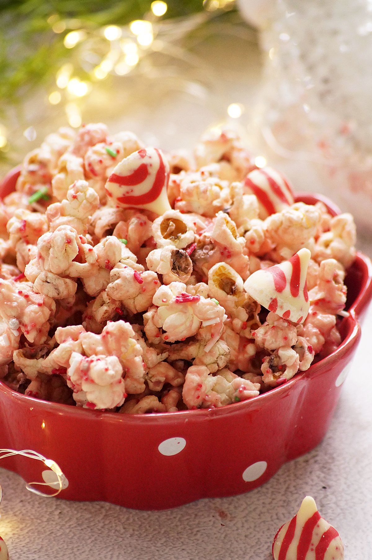 Candy Cane Kiss Popcorn - Blend with Spices, image size:1200x1803